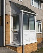 white pvcu doors